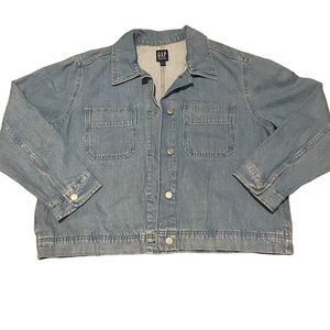 Gap Denim Jacket/ Light Wash Denim/ Size X-Large